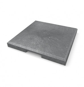 TERRACE FLAT PAVING - EMA 400 × 400 × 40 mm, GRAY