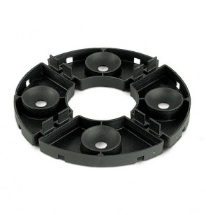 SUPPORTS DE DALLES DE TERRASSE, HAUTEUR 12 MM, NOIRES